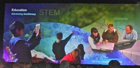 This photo captures the essence of the educator's conference.