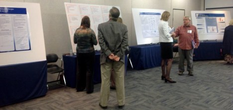 Poster Session: Lively Discussion among participants.