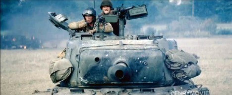 FURY, a Sherman tank.