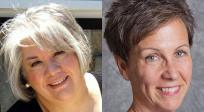 Diane Singer and Susan Manning.